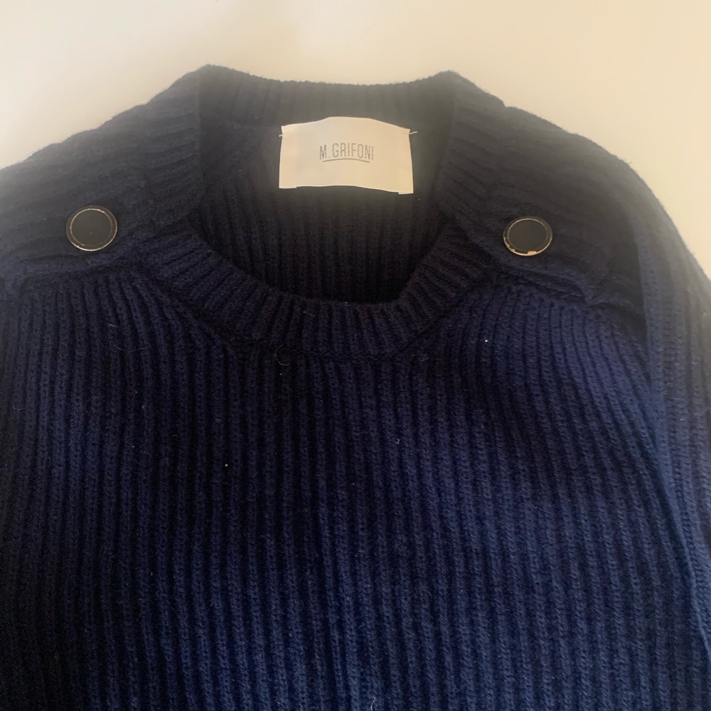 Men’s Maurio Grifoni Navy Sweater